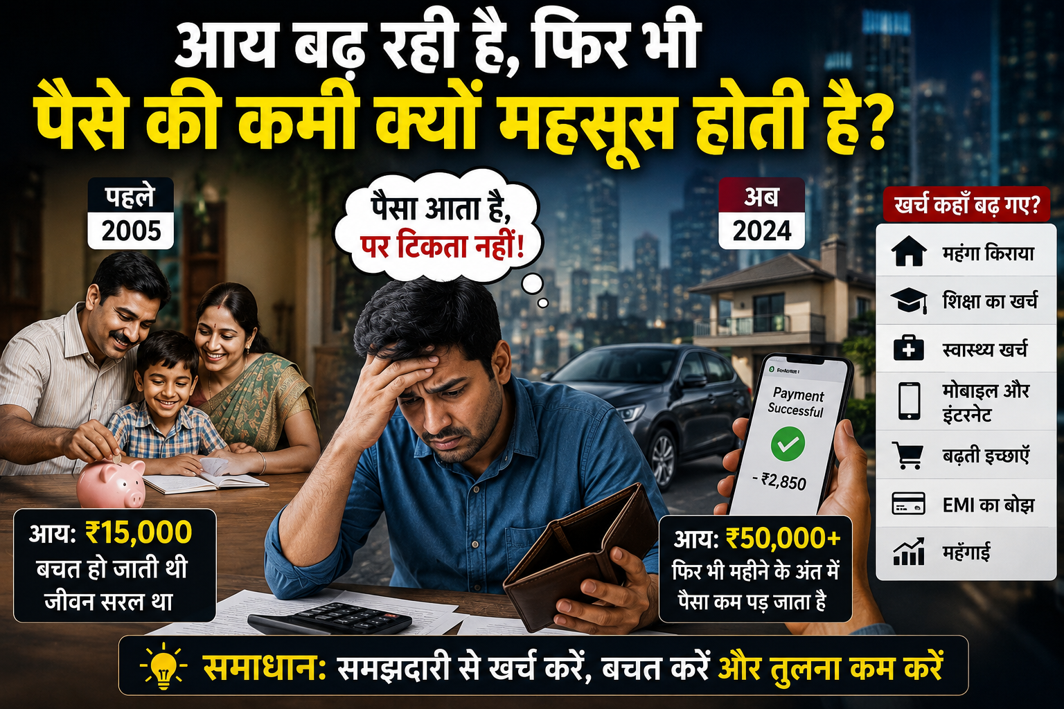 भारत में लोगों की आय बढ़ रही है, फिर भी पैसे की कमी क्यों महसूस होती है? chatgpt image jun 8, 2026, 06 25 30 am